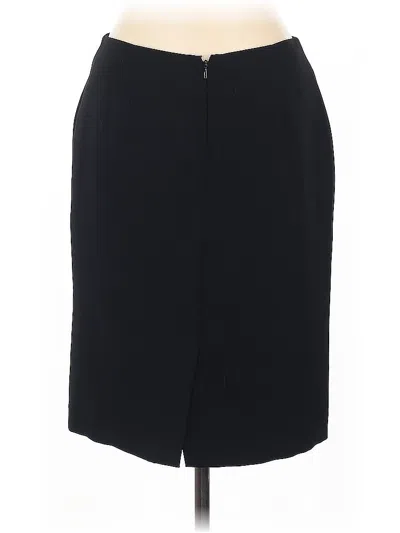 Pre-owned Talbots Formal Skirt In Black