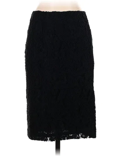 Pre-owned Talbots Formal Skirt In Black