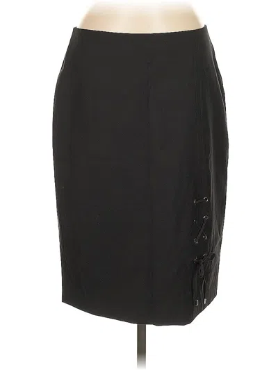 Pre-owned Talbots Formal Skirt In Black