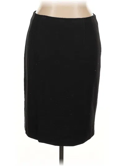 Pre-owned Talbots Formal Skirt In Black