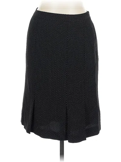 Pre-owned Talbots Formal Skirt In Black