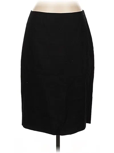 Pre-owned Talbots Formal Skirt In Black