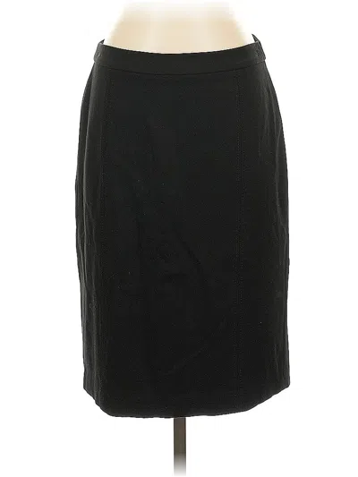 Pre-owned Talbots Formal Skirt In Black