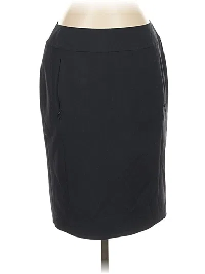 Pre-owned Talbots Formal Skirt In Black
