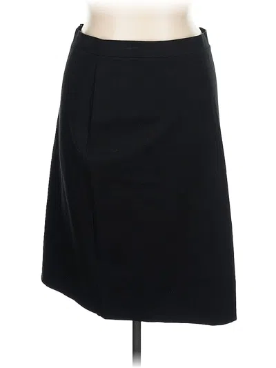 Pre-owned Talbots Formal Skirt In Black