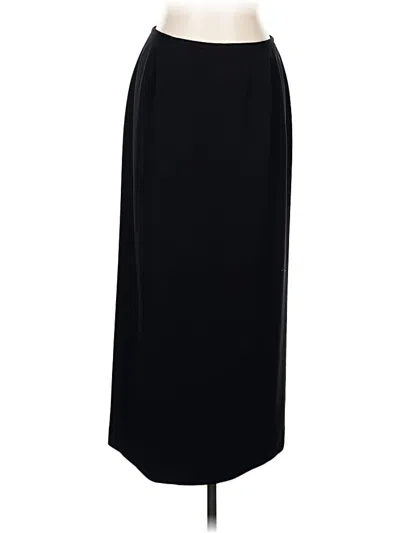 Pre-owned Talbots Formal Skirt In Black