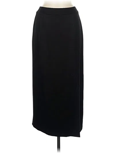 Pre-owned Talbots Formal Skirt In Black