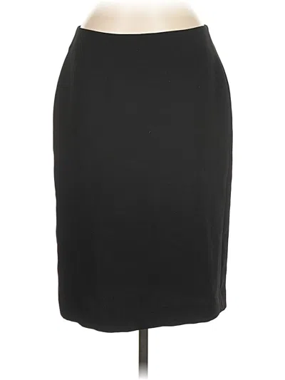 Pre-owned Talbots Formal Skirt In Black