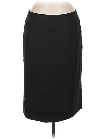 Pre-owned Talbots Formal Skirt In Black