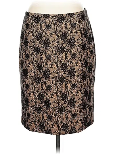 Pre-owned Talbots Formal Skirt In Black