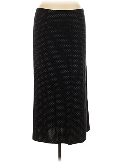 Pre-owned Talbots Formal Skirt In Black