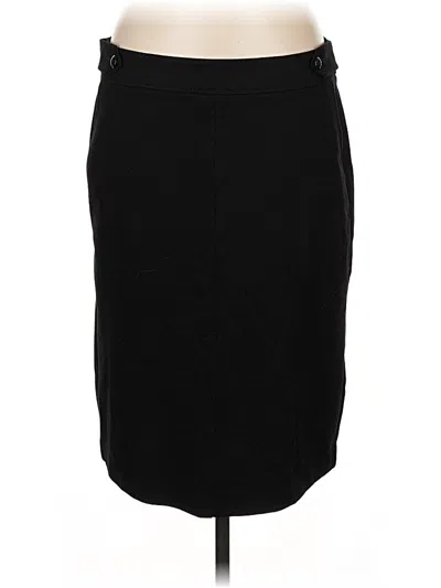 Pre-owned Talbots Formal Skirt In Black