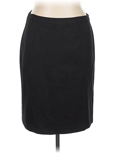 Pre-owned Talbots Formal Skirt In Black