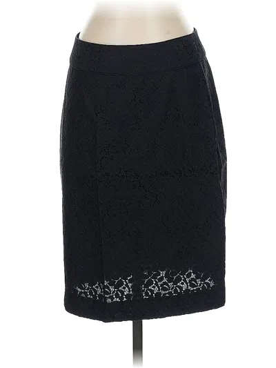 Pre-owned Talbots Formal Skirt In Black
