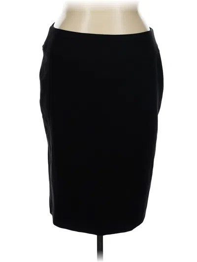 Pre-owned Talbots Formal Skirt In Black