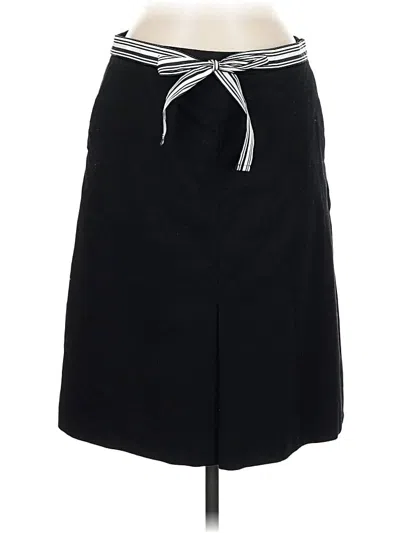 Pre-owned Talbots Formal Skirt In Black