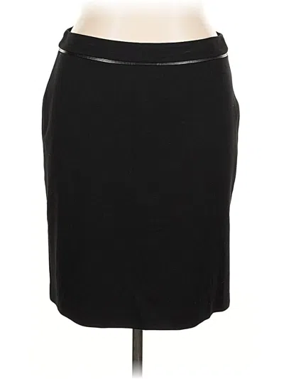 Pre-owned Talbots Formal Skirt In Black