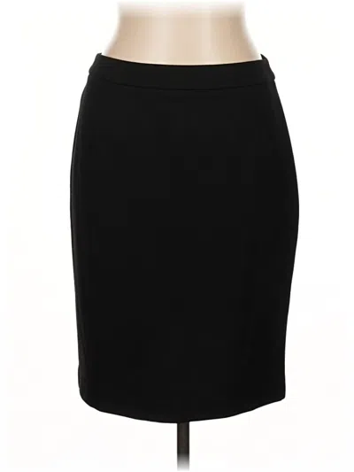 Pre-owned Talbots Formal Skirt In Black