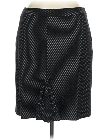 Pre-owned Talbots Formal Skirt In Black