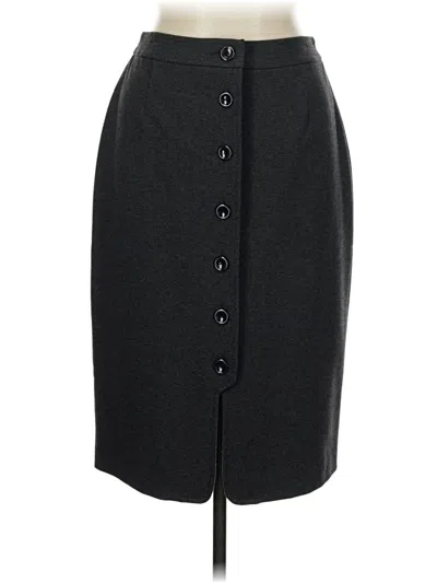 Pre-owned Talbots Formal Skirt In Black