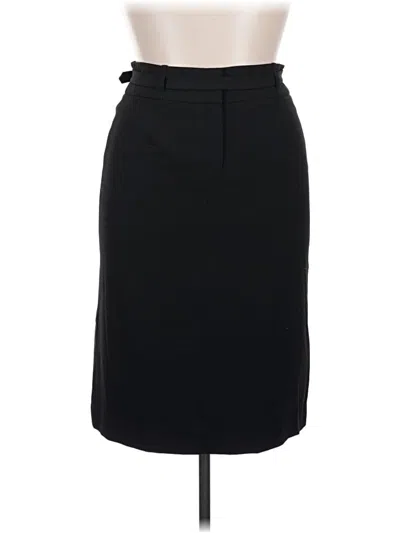 Pre-owned Talbots Formal Skirt In Black