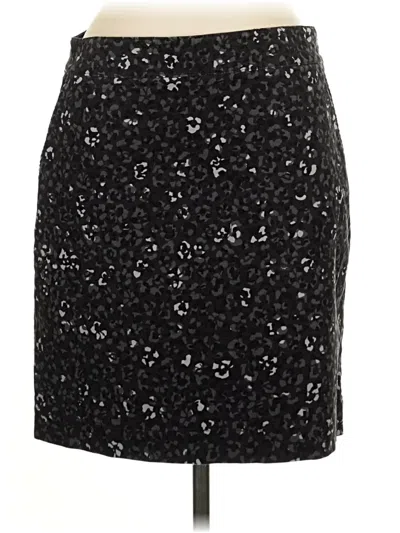 Pre-owned Talbots Formal Skirt In Black