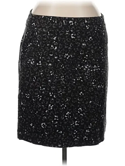 Pre-owned Talbots Formal Skirt In Black