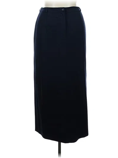 Pre-owned Talbots Formal Skirt In Black