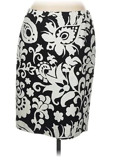 Pre-owned Talbots Formal Skirt In Black