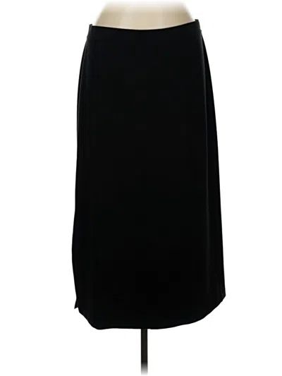 Pre-owned Talbots Formal Skirt In Black