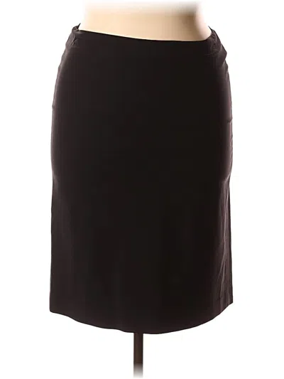 Pre-owned Talbots Formal Skirt In Black
