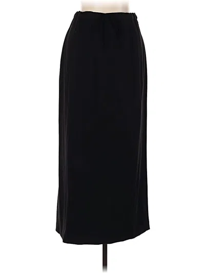 Pre-owned Talbots Formal Skirt In Black