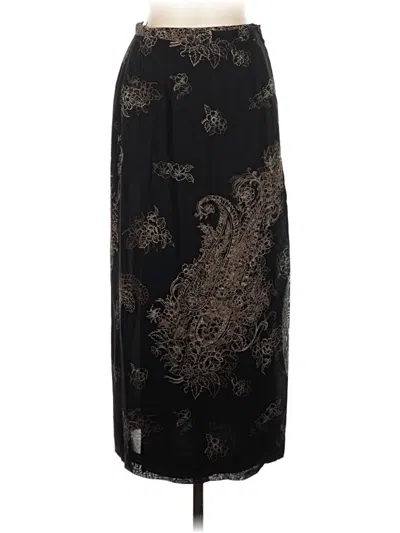 Pre-owned Talbots Formal Skirt In Black