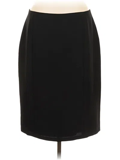 Pre-owned Talbots Formal Skirt In Black