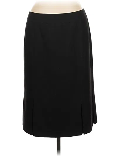 Pre-owned Talbots Formal Skirt In Black