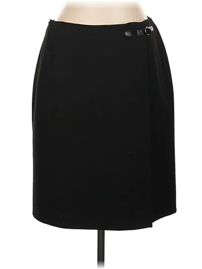 Pre-owned Talbots Formal Skirt In Black
