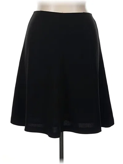 Pre-owned Talbots Formal Skirt In Black