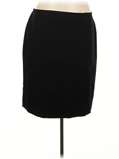 Pre-owned Talbots Formal Skirt In Black