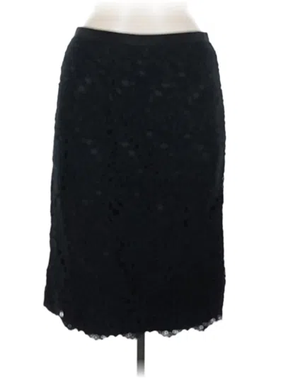 Pre-owned Talbots Formal Skirt In Black
