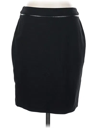 Pre-owned Talbots Formal Skirt In Black