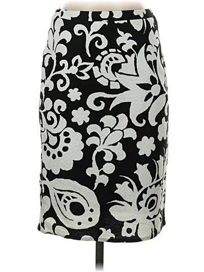Pre-owned Talbots Formal Skirt In Black