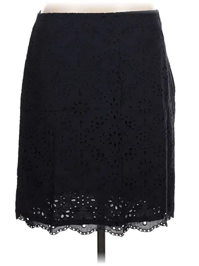 Pre-owned Talbots Formal Skirt In Black