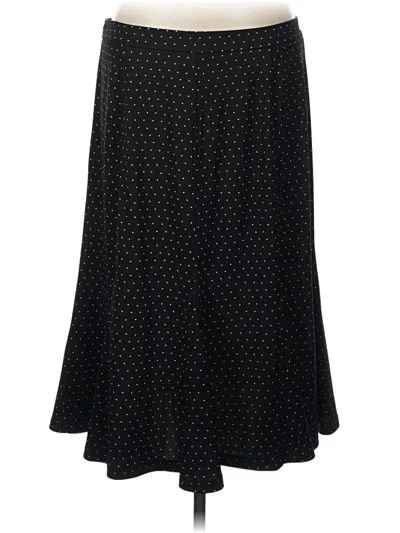 Pre-owned Talbots Formal Skirt In Black