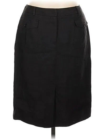 Pre-owned Talbots Formal Skirt In Black