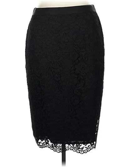 Pre-owned Talbots Formal Skirt In Black