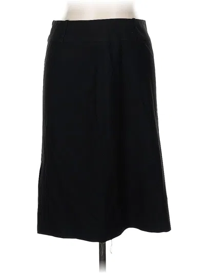 Pre-owned Talbots Formal Skirt In Black