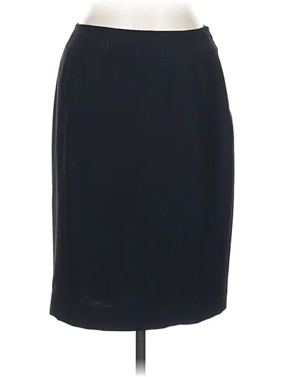 Pre-owned Talbots Formal Skirt In Black