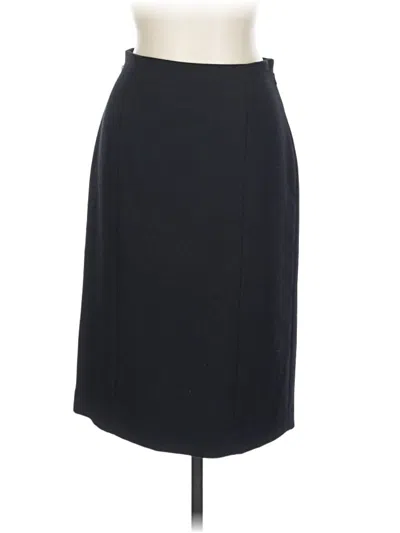 Pre-owned Talbots Formal Skirt In Black