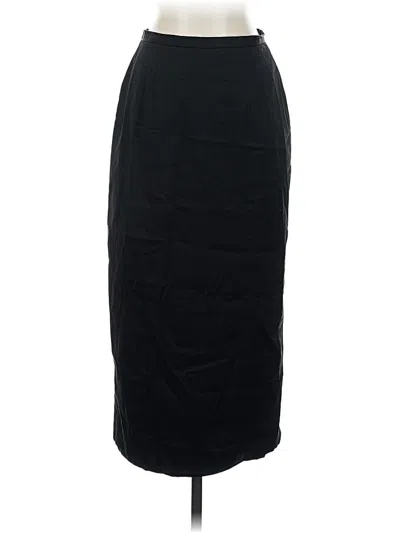 Pre-owned Talbots Formal Skirt In Black