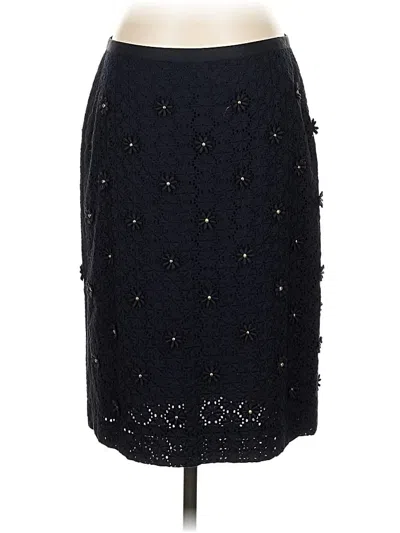 Pre-owned Talbots Formal Skirt In Black